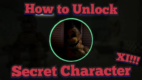How to Unlock Secret Character XI!!! .